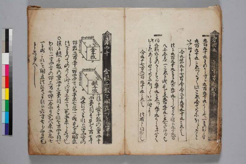 塵劫記（寛永8年版、下巻のみ、吉田光由花押、日本学士院和算100318867） - ページ 16
