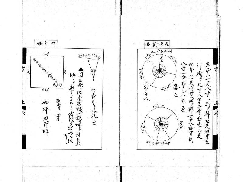 方圓秘見集 写本 大正五 日本学士院/和算/589 - ページ 8