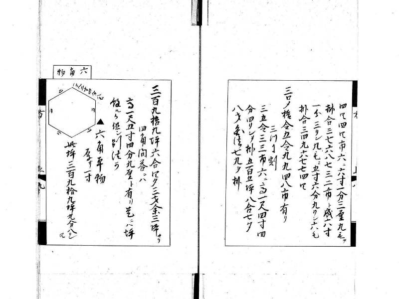 方圓秘見集 写本 大正五 日本学士院/和算/589 - ページ 11