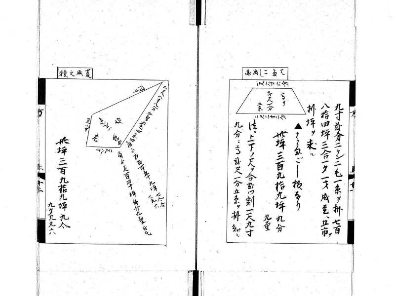 方圓秘見集 写本 大正五 日本学士院/和算/589 - ページ 14