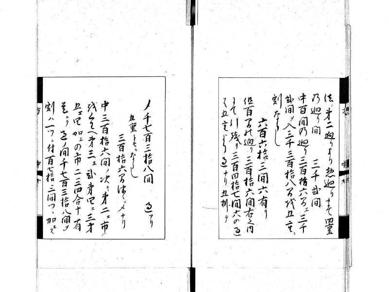 方圓秘見集 写本 大正五 日本学士院/和算/589 - ページ 42