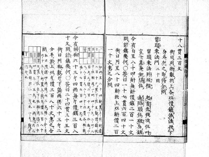 新編筭学啓蒙註解 寛文十二〈京都〉茨木多左衛門 日本学士院和算1509 - ページ 14