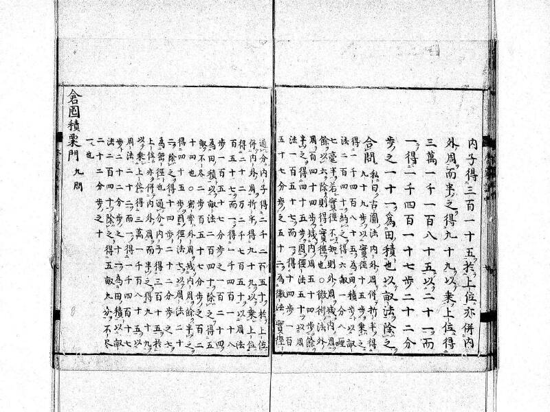 新編筭学啓蒙註解 寛文十二〈京都〉茨木多左衛門 日本学士院和算1509 - ページ 55