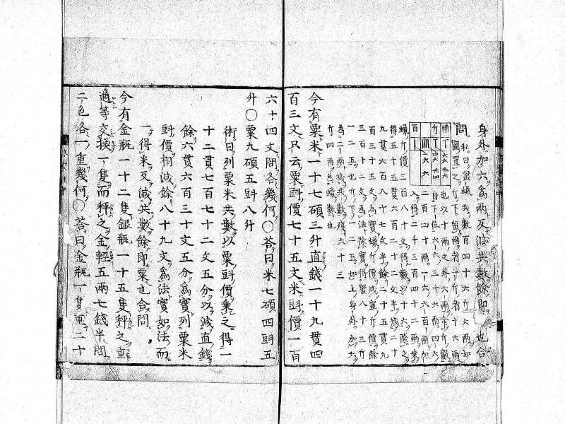 新編筭学啓蒙註解 寛文十二〈京都〉茨木多左衛門 日本学士院和算1509 - ページ 63