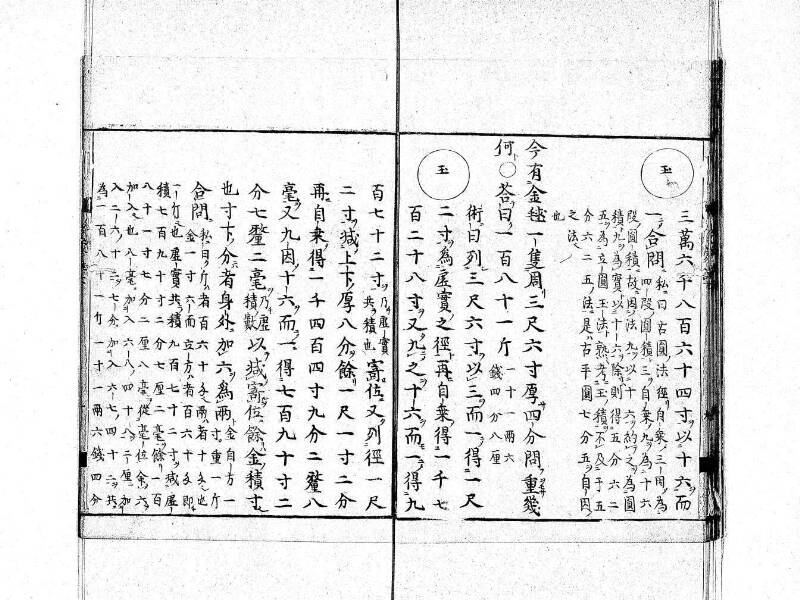 新編筭学啓蒙註解 寛文十二〈京都〉茨木多左衛門 日本学士院和算1509 - ページ 112