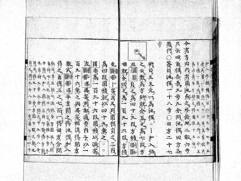 新編筭学啓蒙註解 寛文十二〈京都〉茨木多左衛門 日本学士院和算1509 - ページ 158