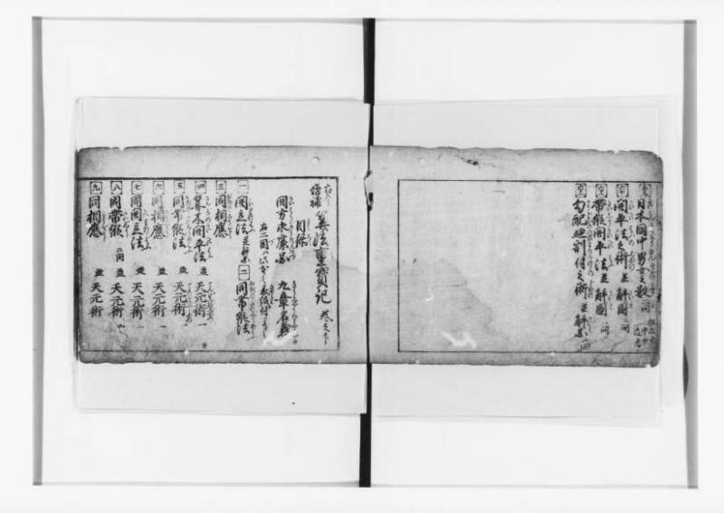 (古今増補)算法重寶記改成 正德五 狩7-20276-1 - ページ 6