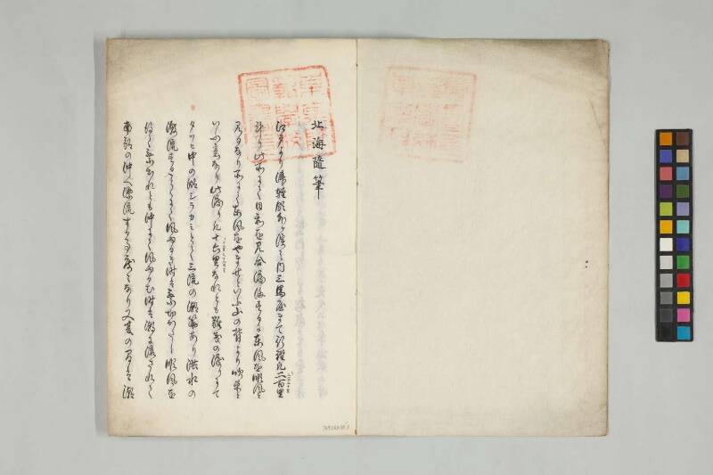  北海随筆（筑波大学附属図書館） - ページ 5