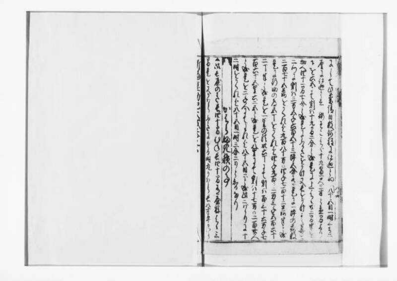廣益(改筭)塵劫記大成 宝永六 狩7-31253-1 - ページ 73
