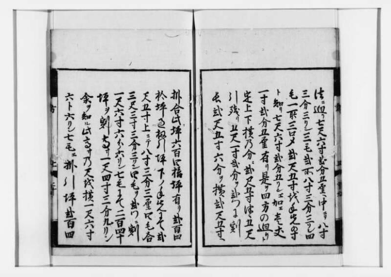 方圓祕見集 寛文七〈江戸〉板木屋甚九郎 狩7-20558-3 - ページ 22