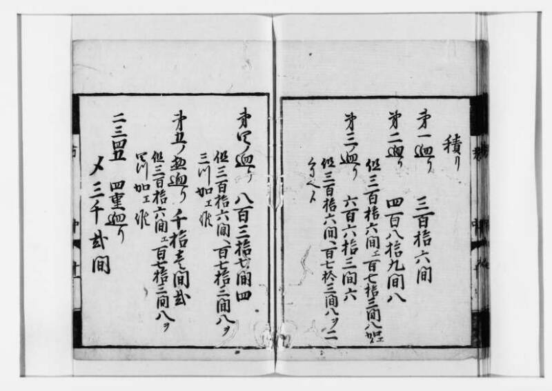 方圓祕見集 寛文七〈江戸〉板木屋甚九郎 狩7-20558-3 - ページ 42