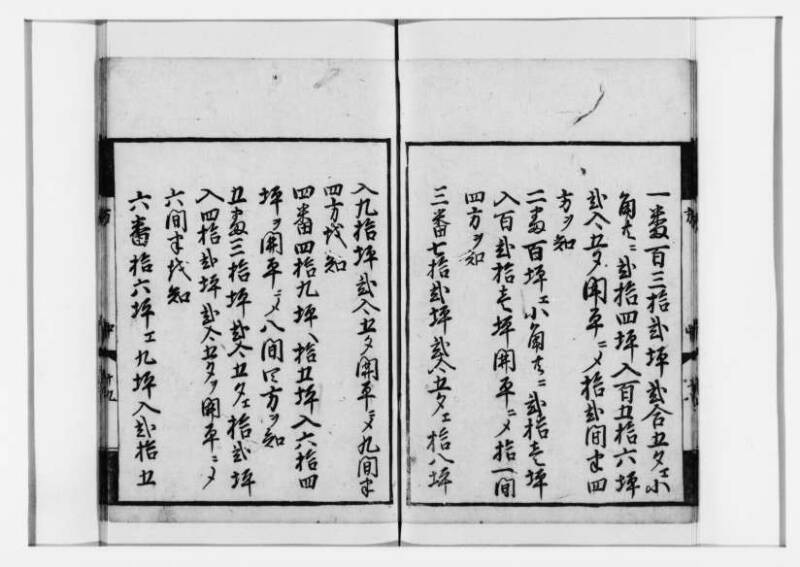方圓祕見集 寛文七〈江戸〉板木屋甚九郎 狩7-20558-3 - ページ 50