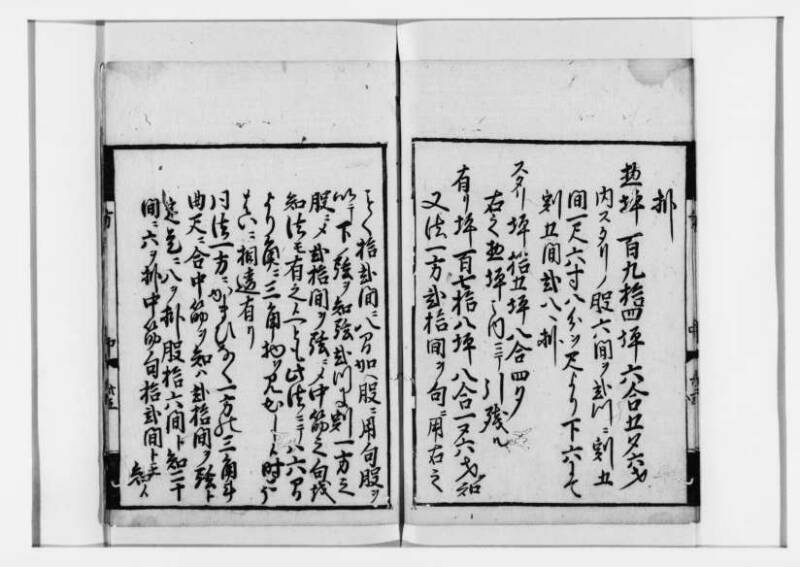 方圓祕見集 寛文七〈江戸〉板木屋甚九郎 狩7-20558-3 - ページ 66