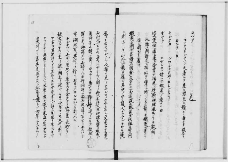蝦夷拾遺　正・補（北海道大学附属図書館） - ページ 38