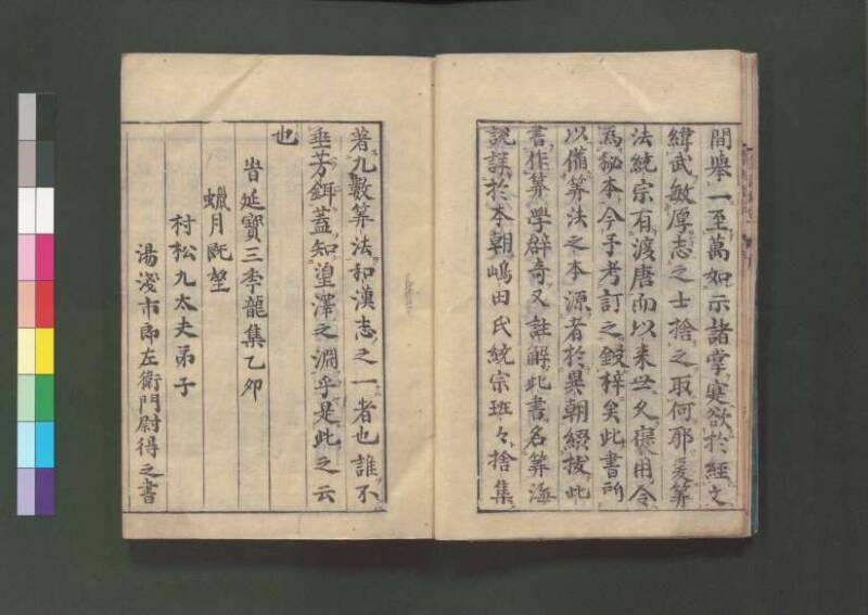 新編直指算法統宗 延寶三 桑木文庫/和書/297 - ページ 12