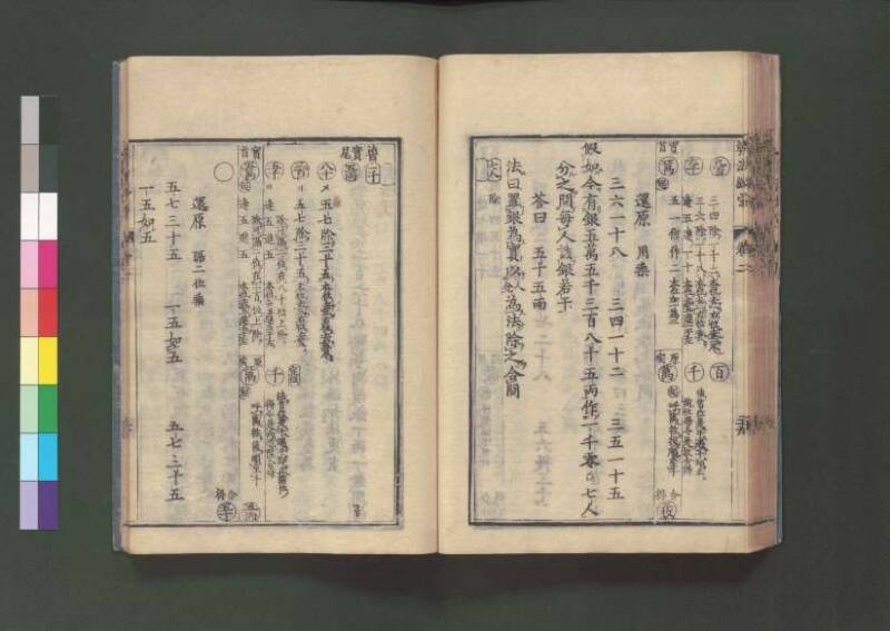新編直指算法統宗 延寶三 桑木文庫/和書/297 - ページ 66