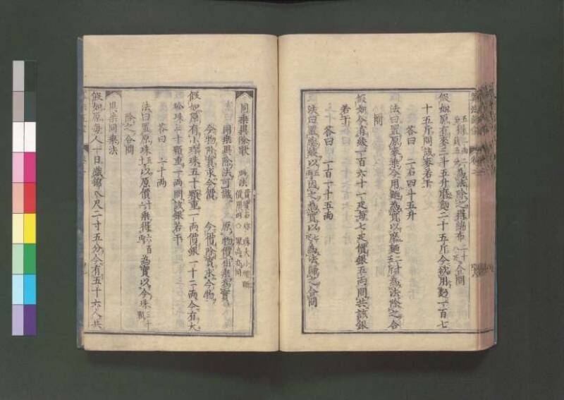 新編直指算法統宗 延寶三 桑木文庫/和書/297 - ページ 85