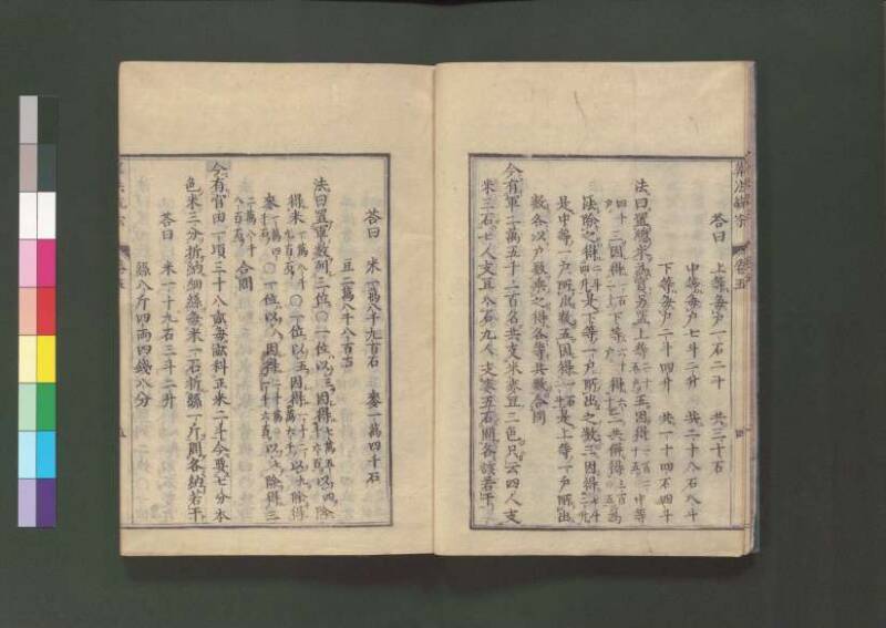新編直指算法統宗 延寶三 桑木文庫/和書/297 - ページ 157
