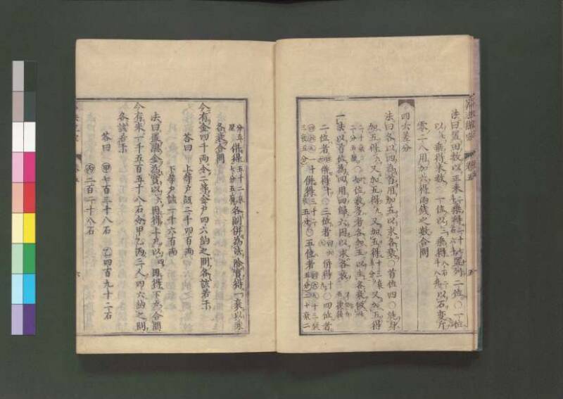 新編直指算法統宗 延寶三 桑木文庫/和書/297 - ページ 158
