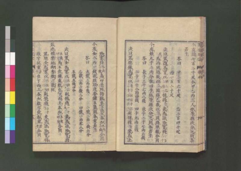 新編直指算法統宗 延寶三 桑木文庫/和書/297 - ページ 164