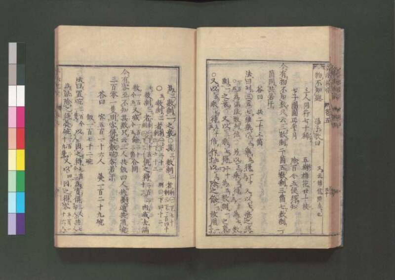 新編直指算法統宗 延寶三 桑木文庫/和書/297 - ページ 183