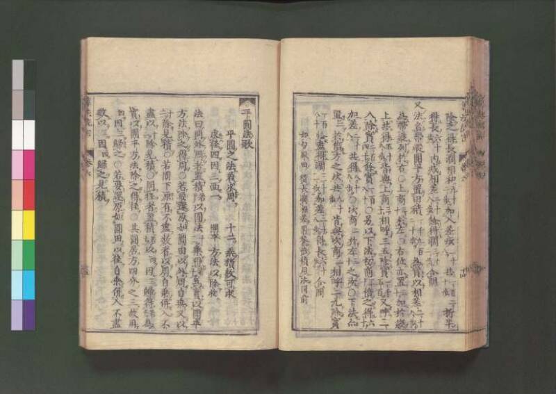 新編直指算法統宗 延寶三 桑木文庫/和書/297 - ページ 198