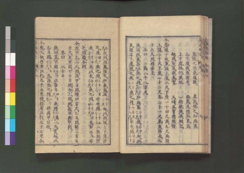 新編直指算法統宗 延寶三 桑木文庫/和書/297 - ページ 257