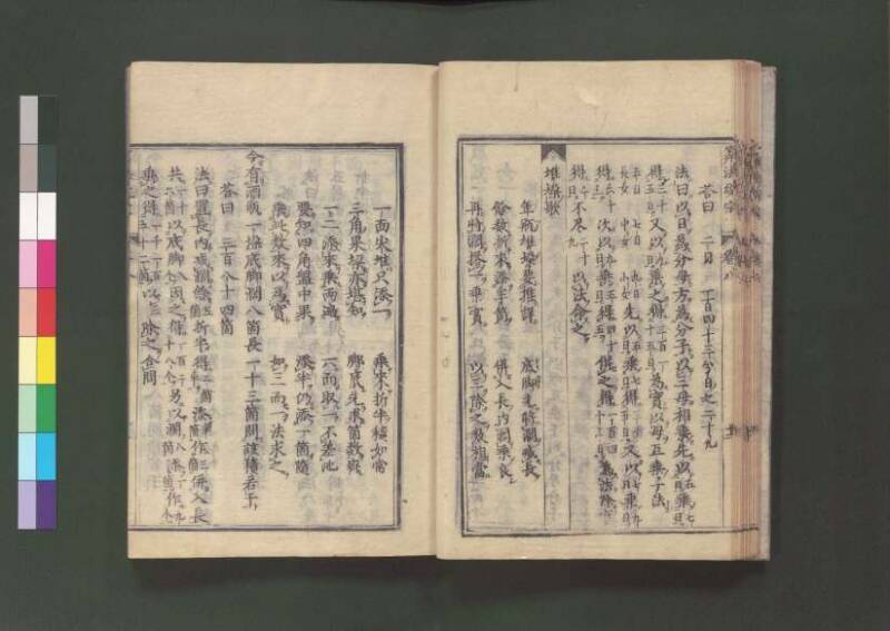 新編直指算法統宗 延寶三 桑木文庫/和書/297 - ページ 260