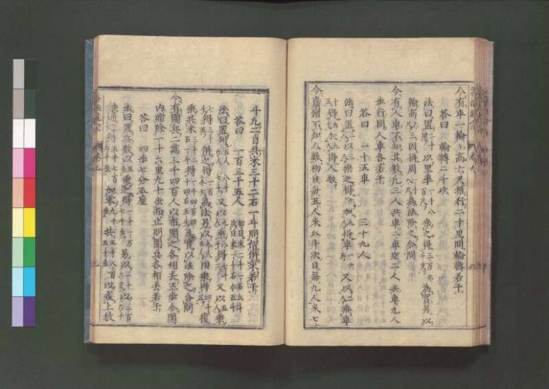 新編直指算法統宗 延寶三 桑木文庫/和書/297 - ページ 274
