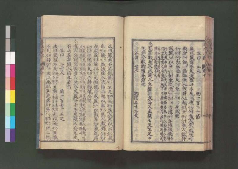 新編直指算法統宗 延寶三 桑木文庫/和書/297 - ページ 279