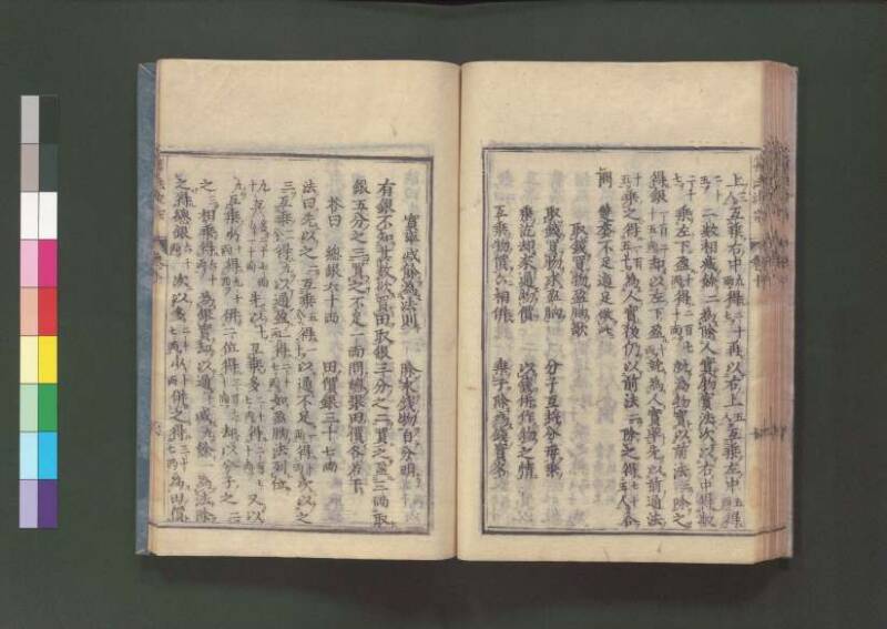 新編直指算法統宗 延寶三 桑木文庫/和書/297 - ページ 287