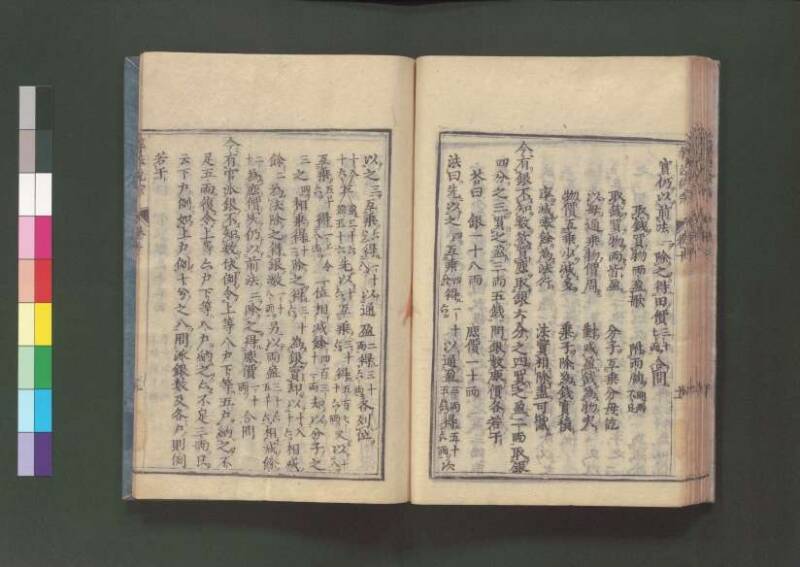 新編直指算法統宗 延寶三 桑木文庫/和書/297 - ページ 288