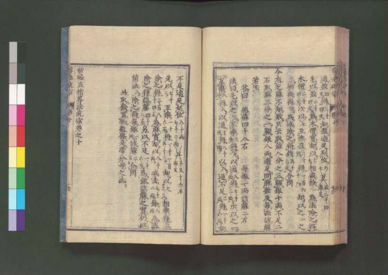 新編直指算法統宗 延寶三 桑木文庫/和書/297 - ページ 290