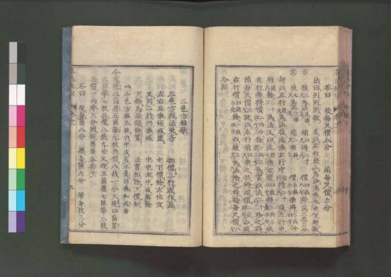 新編直指算法統宗 延寶三 桑木文庫/和書/297 - ページ 293
