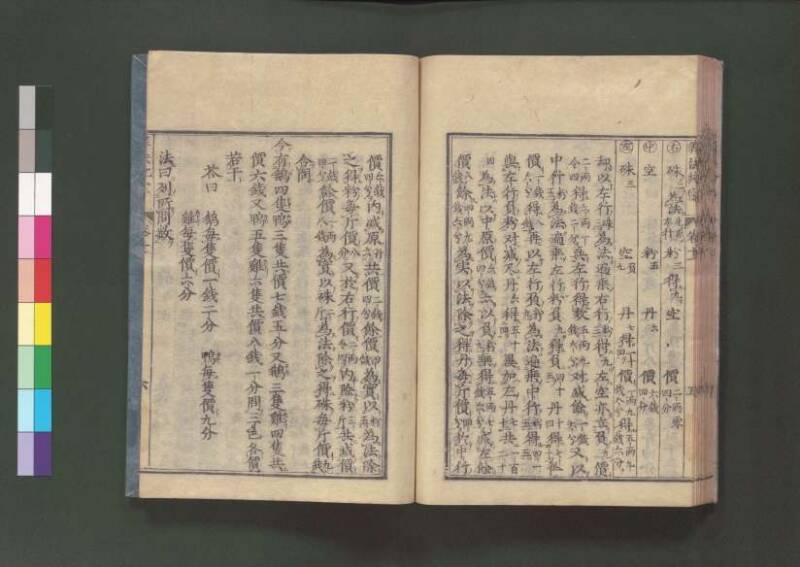 新編直指算法統宗 延寶三 桑木文庫/和書/297 - ページ 296