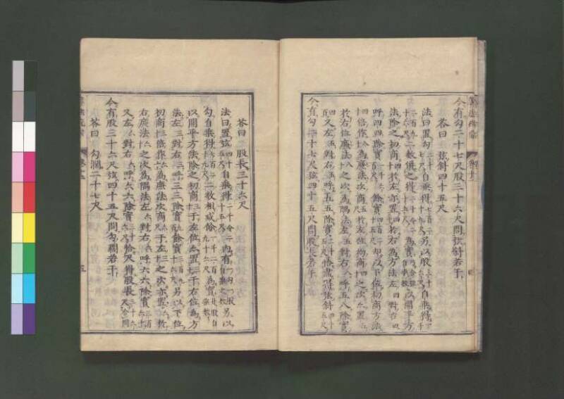 新編直指算法統宗 延寶三 桑木文庫/和書/297 - ページ 309
