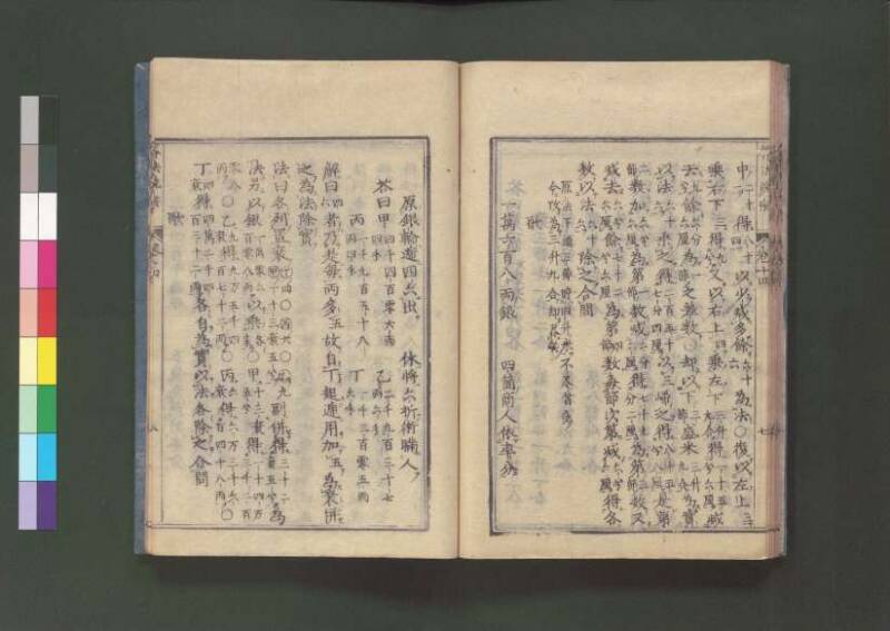 新編直指算法統宗 延寶三 桑木文庫/和書/297 - ページ 346