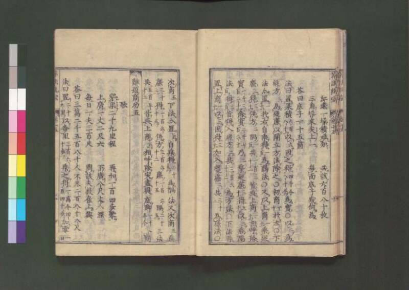 新編直指算法統宗 延寶三 桑木文庫/和書/297 - ページ 371