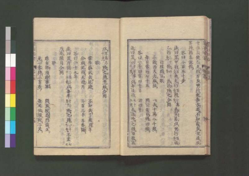 新編直指算法統宗 延寶三 桑木文庫/和書/297 - ページ 374