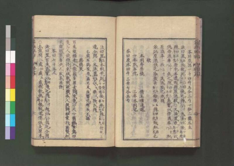 新編直指算法統宗 延寶三 桑木文庫/和書/297 - ページ 384