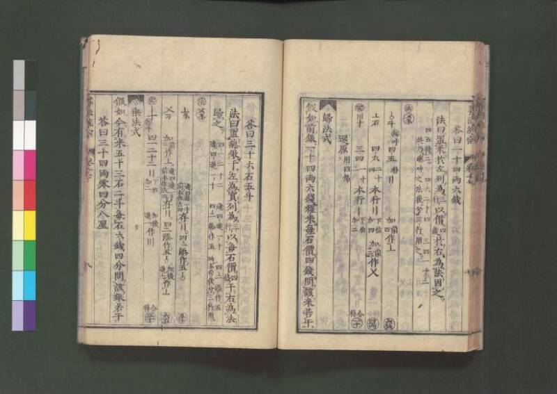 新編直指算法統宗 延寶三 桑木文庫/和書/297 - ページ 399