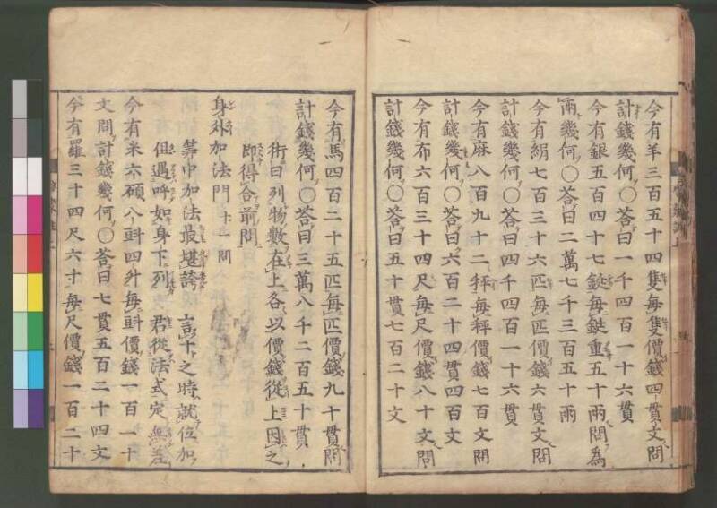 新編筭学啓蒙註解 寛文十二〈江戸〉村上平楽寺 桑木文庫和書298 - ページ 15