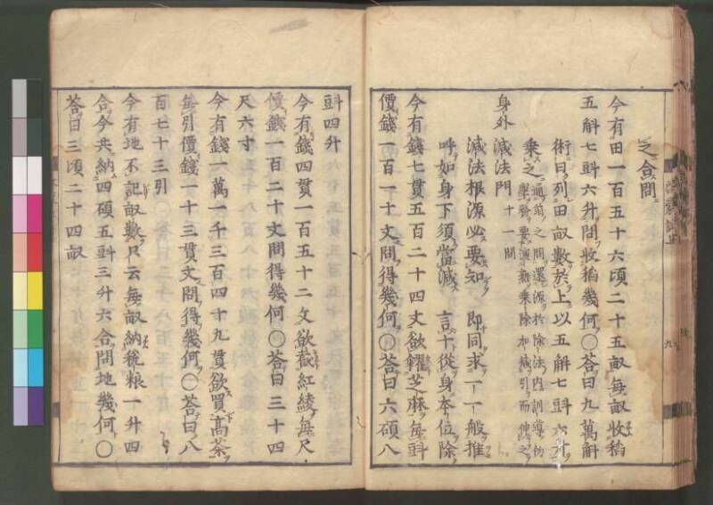 新編筭学啓蒙註解 寛文十二〈江戸〉村上平楽寺 桑木文庫和書298 - ページ 25