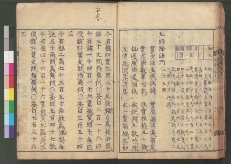 新編筭学啓蒙註解 寛文十二〈江戸〉村上平楽寺 桑木文庫和書298 - ページ 27