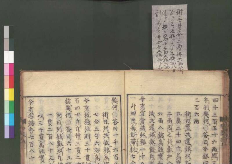 新編筭学啓蒙註解 寛文十二〈江戸〉村上平楽寺 桑木文庫和書298 - ページ 45