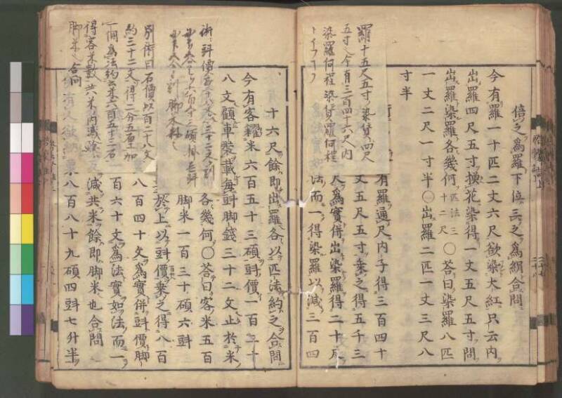 新編筭学啓蒙註解 寛文十二〈江戸〉村上平楽寺 桑木文庫和書298 - ページ 54