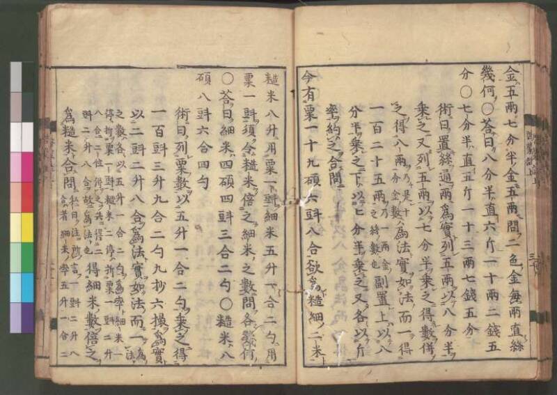 新編筭学啓蒙註解 寛文十二〈江戸〉村上平楽寺 桑木文庫和書298 - ページ 57