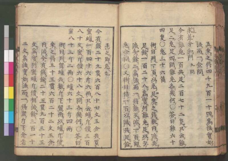 新編筭学啓蒙註解 寛文十二〈江戸〉村上平楽寺 桑木文庫和書298 - ページ 79