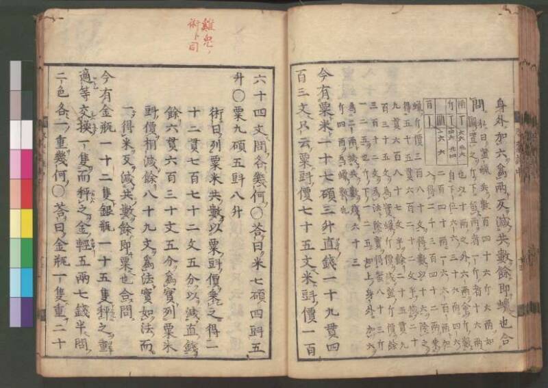 新編筭学啓蒙註解 寛文十二〈江戸〉村上平楽寺 桑木文庫和書298 - ページ 81