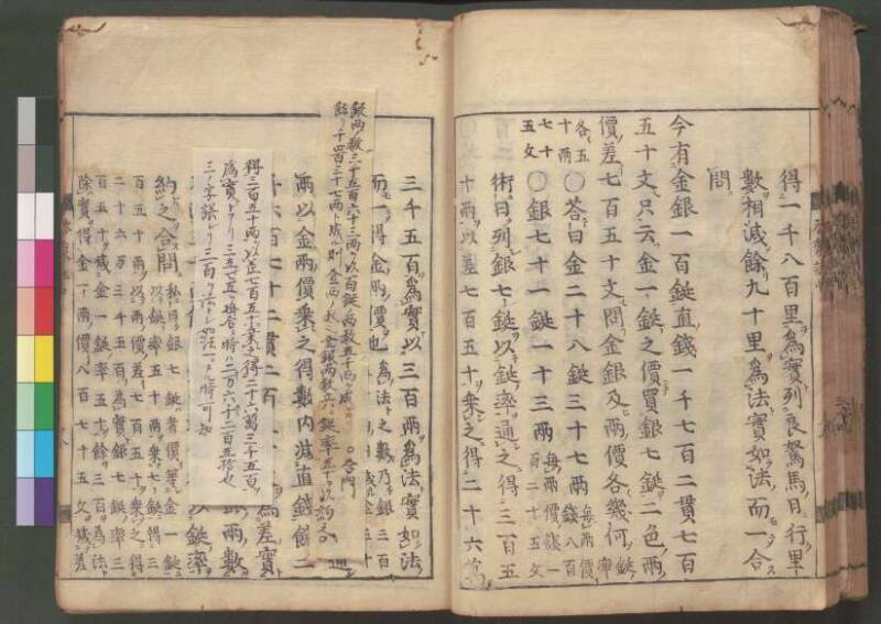 新編筭学啓蒙註解 寛文十二〈江戸〉村上平楽寺 桑木文庫和書298 - ページ 84